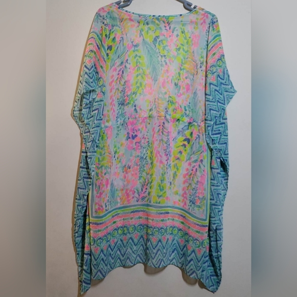 Lilly Pulitzer Size Large Gardenia Cover Up NWOT in Catch The Wave. Holy grail! - Picture 5 of 5